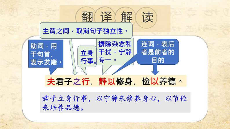 第15课《诫子书》课件 部编版语文七年级上册08