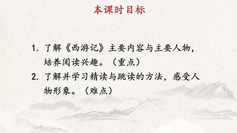 部编版语文七上 第六单元名著导读《西游记》:精读和跳读 课件03