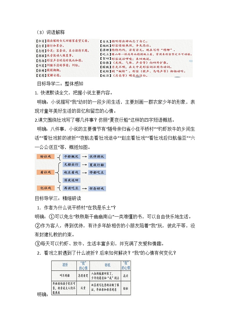 1《社戏》课件PPT+教案03