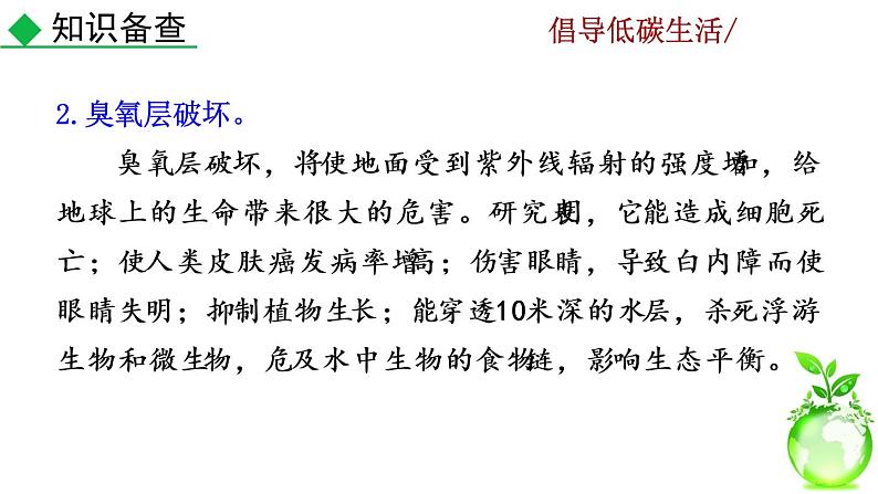 第二单元综合性学习 倡导低碳生活教学课件第4页