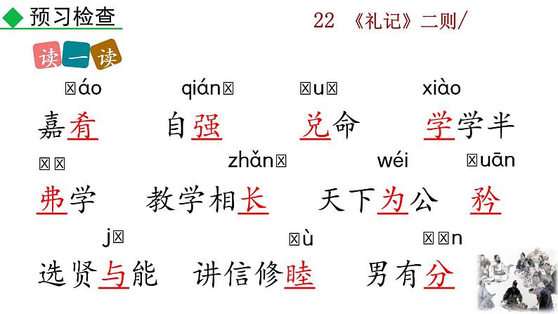 22《礼记二则》教学课件+探究积累课件07