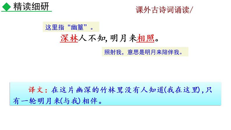 第三单元课外古诗词诵读教学课件第8页