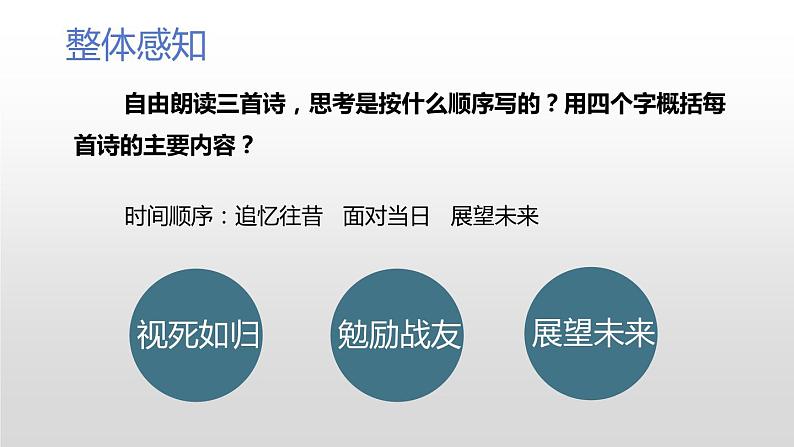 第2课《梅岭三章》课件 朗读音频 2021—2022学年部编版语文九年级下册07