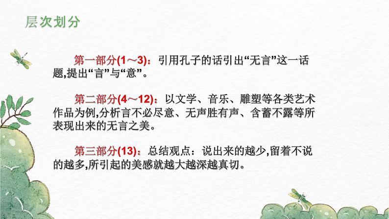第15课《无言之美》-2022-2023学年九年级语文下册同步精讲课件第8页
