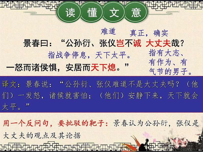 第23课《孟子三章——富贵不能淫》课件08