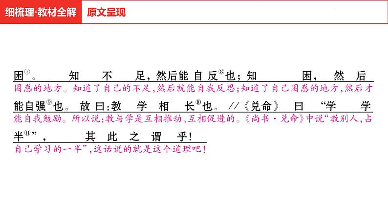 中考总复习语文古诗文阅读专题-文言文阅读13.虽有嘉肴课件第7页