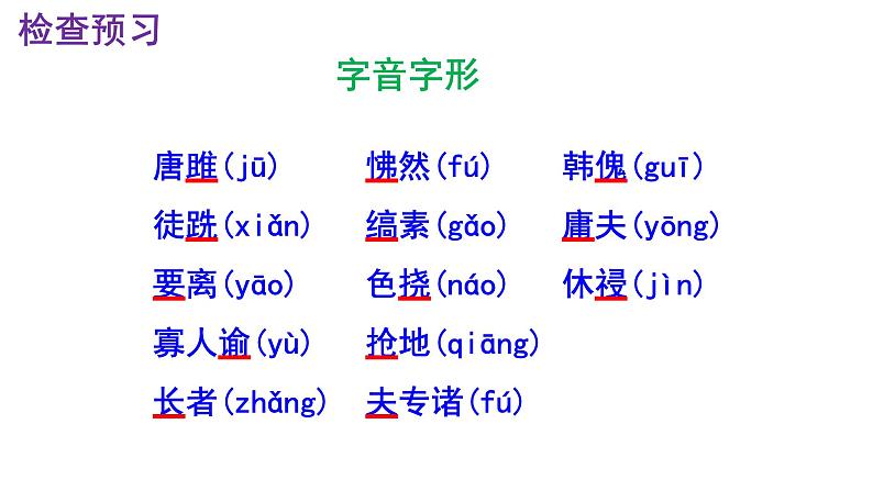 九下语文《唐雎不辱使命》优秀课件07