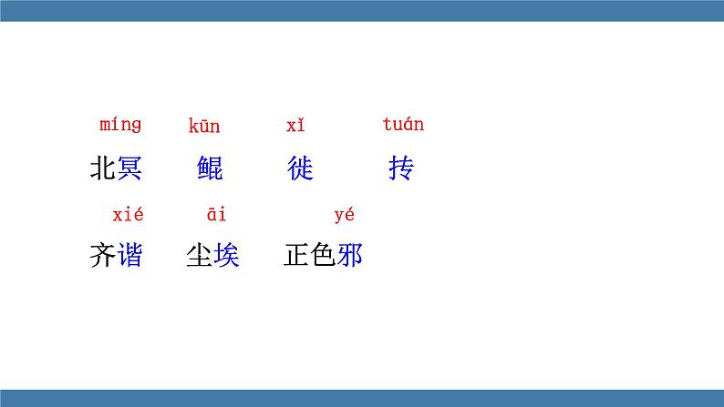 部编版八年级语文下册课件 第六单元 21《庄子》二则 北冥有鱼第8页