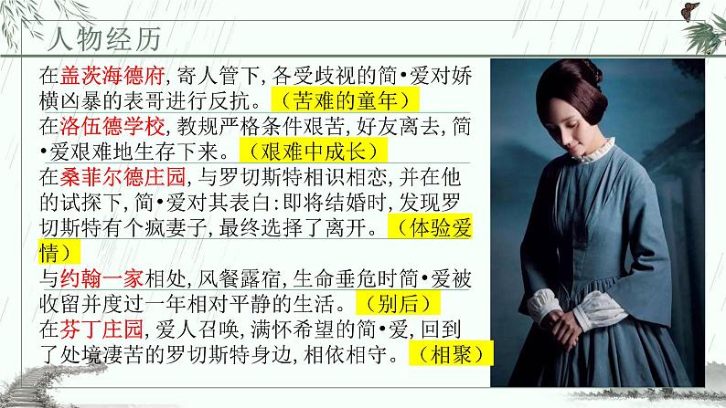 名著导读《简爱》 试卷课件07