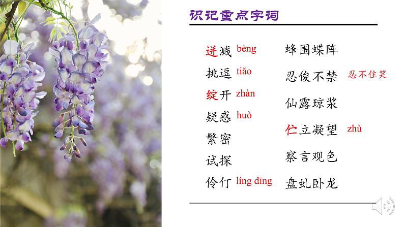 【人教部编版】七下语文 18 紫藤萝瀑布 课件第2页