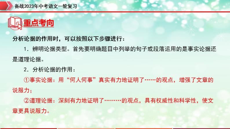 专题21：议论文阅读之论据【精品课件】-备战2023年中考语文一轮复习（全国通用）06