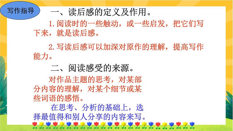 部编版语文八下 写作三:学写读后感(课件PPT+教案+导学案)04