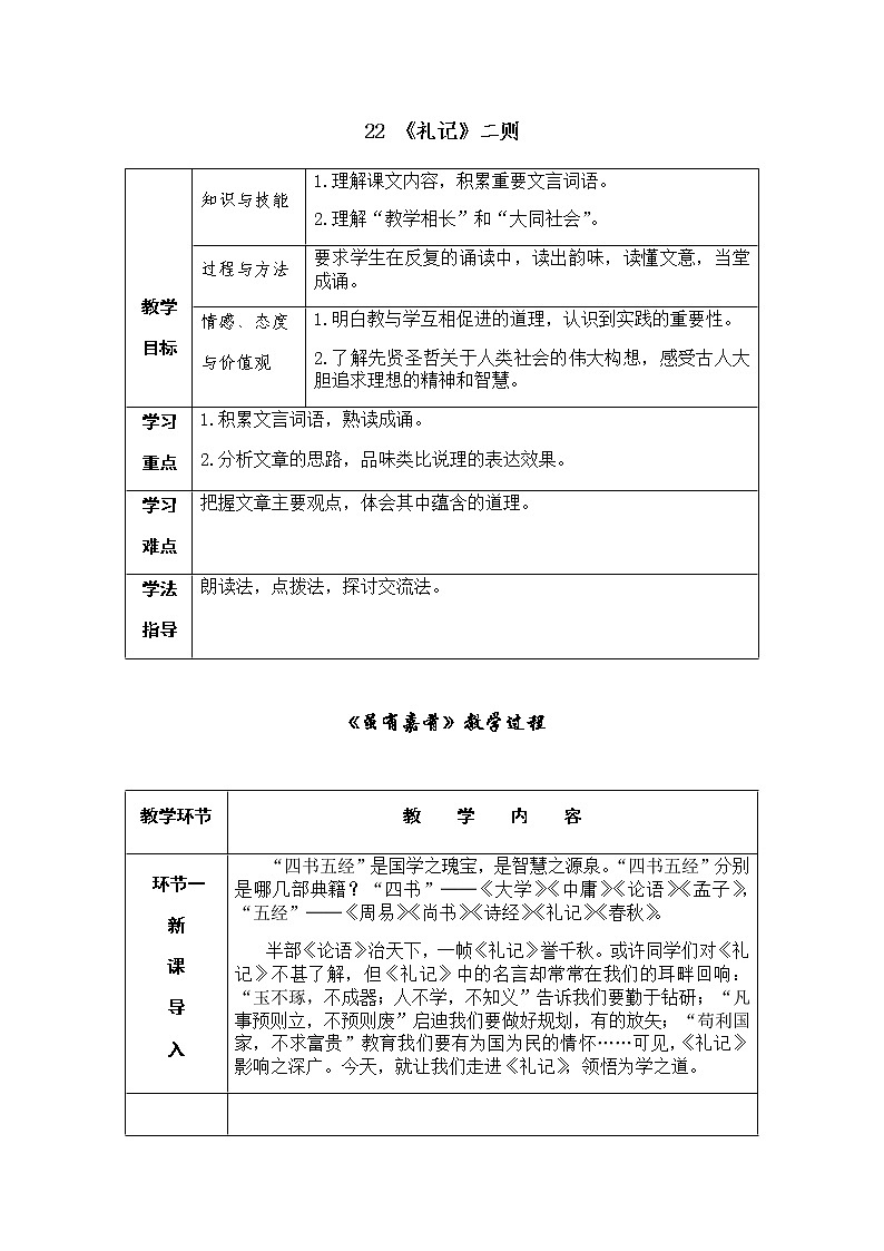 22 《礼记》二则(课件PPT+教案+导学案+音视频素材)01