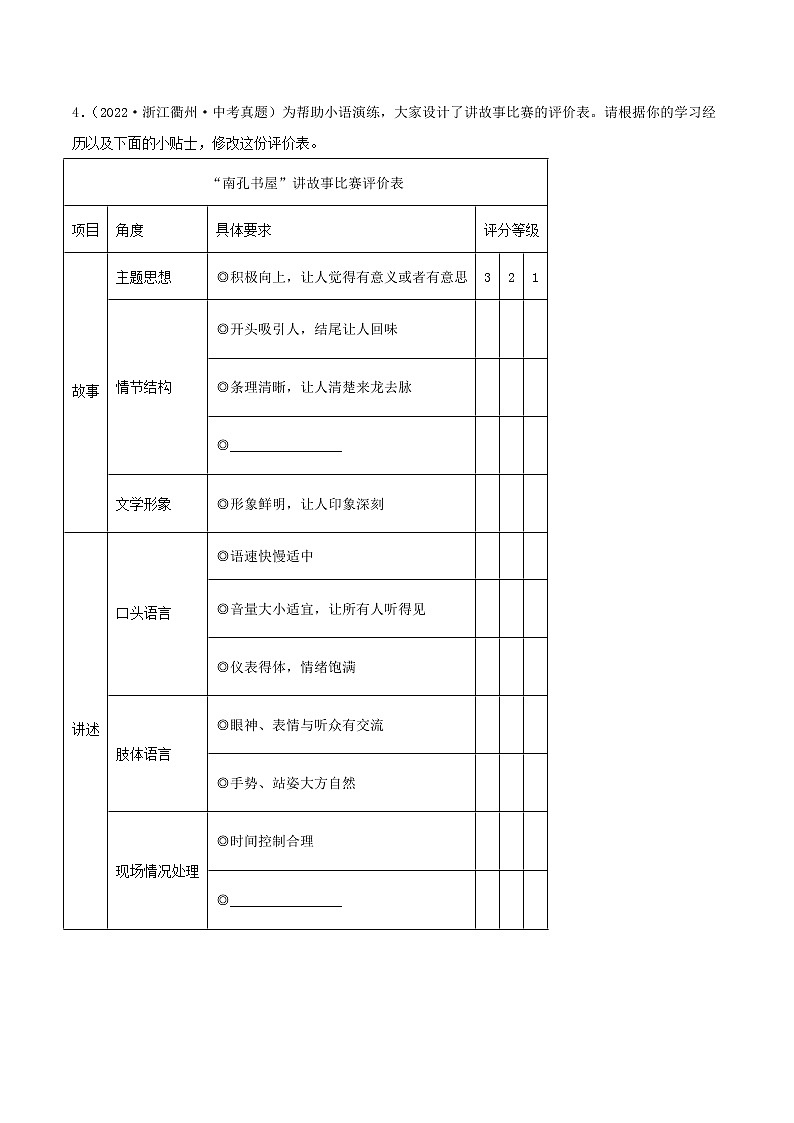专题08:语言表达运用【习题精练】-备战2023年中考语文一轮复习考点帮(全国通用)(原卷版)第3页