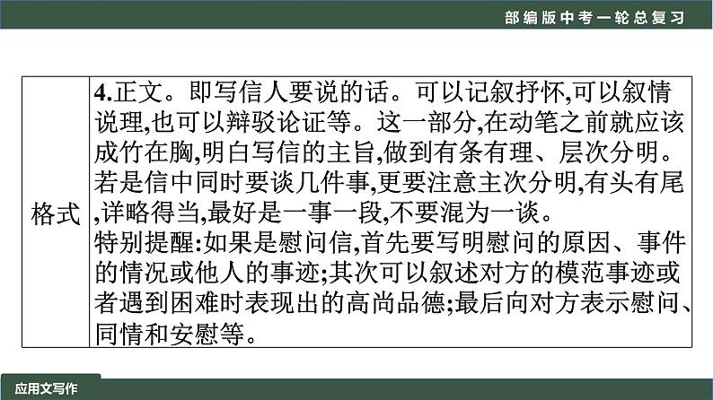 初中语文中考复习 专题01 写作之应用文写作-2022年中考语文一轮复习黄金考点讲练测课件PPT第5页