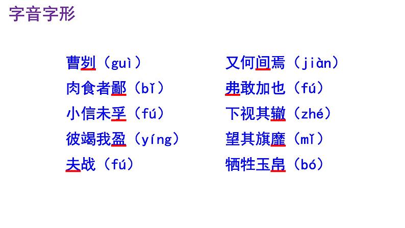 九下语文《曹刿论战》PPT08
