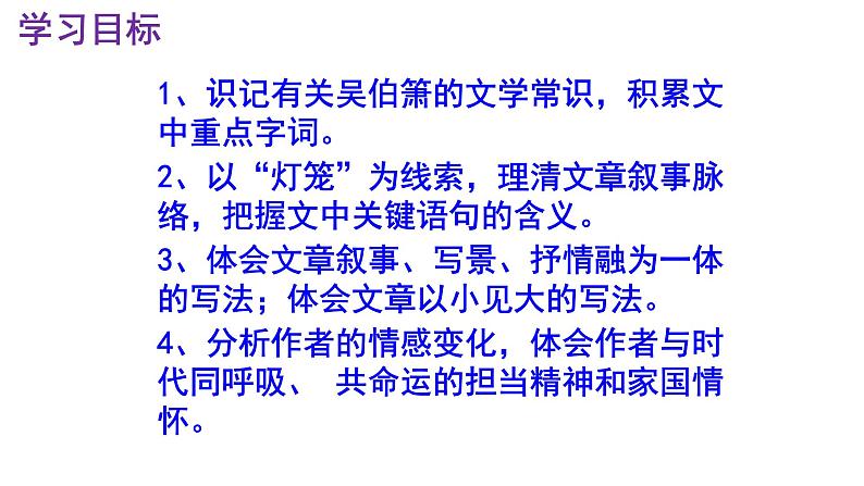 八下语文 4《灯笼》优秀课件第3页