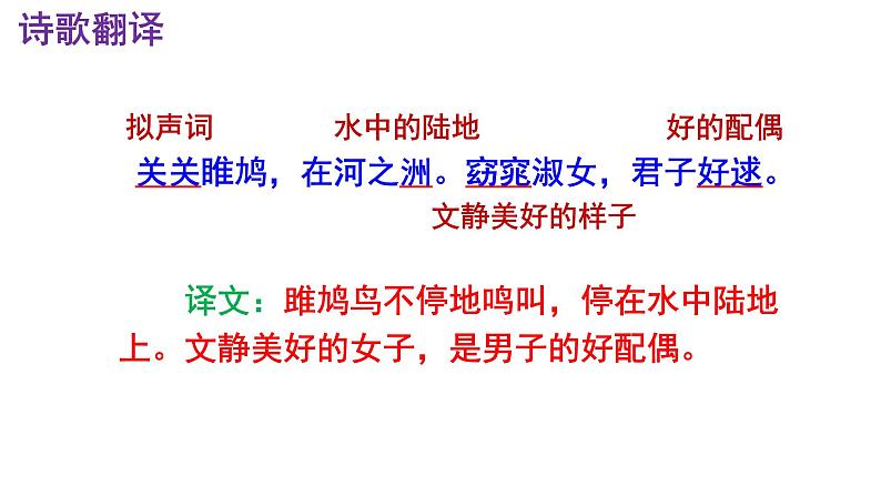 八下语文 12《关雎》优秀课件第8页
