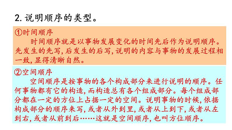 第二单元写作《说明的顺序》课件08
