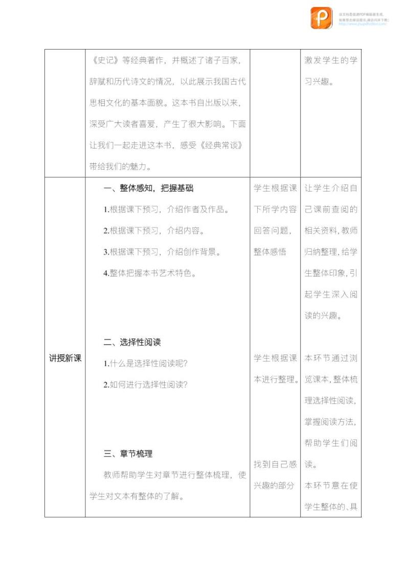 名著阅读：《经典常谈》（教案+课件+练习）-2022-2023学年八年级语文下册同步精品课件+教案+练习02