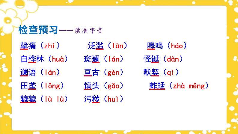 第8课《土地的誓言》课件(部编版)第3页