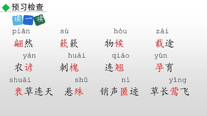 部编版八年级语文下册--5 大自然的语言(课件)第6页