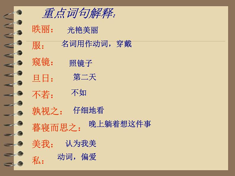 部编版九年级语文下册--21.邹忌讽齐王纳谏(课件4)第7页