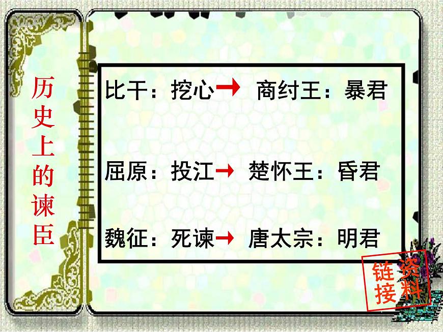 部編版九年級(jí)語(yǔ)文下冊(cè)--21.鄒忌諷齊王納諫（課件1）第8頁(yè)