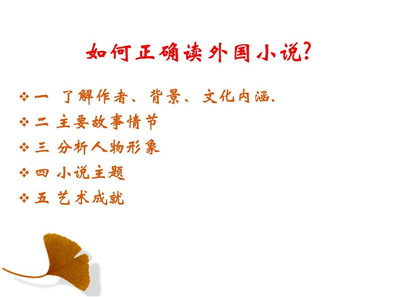 部编版九年级语文下册--名著导读《简.爱》:外国小说的阅读(课件2)03