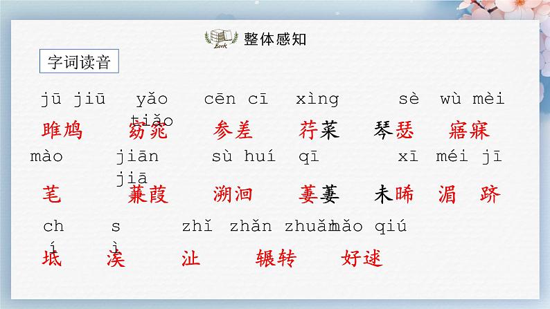 12《诗经》二首(第一课时)(课件)第6页