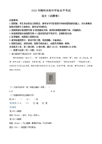 2022年湖南省郴州市中考语文真题（教师版）