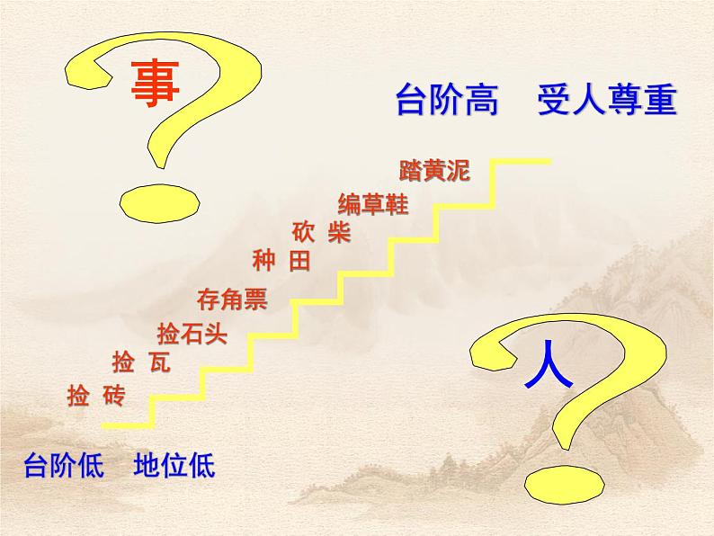 部编版七年级语文下册--12.台阶(课件)第8页