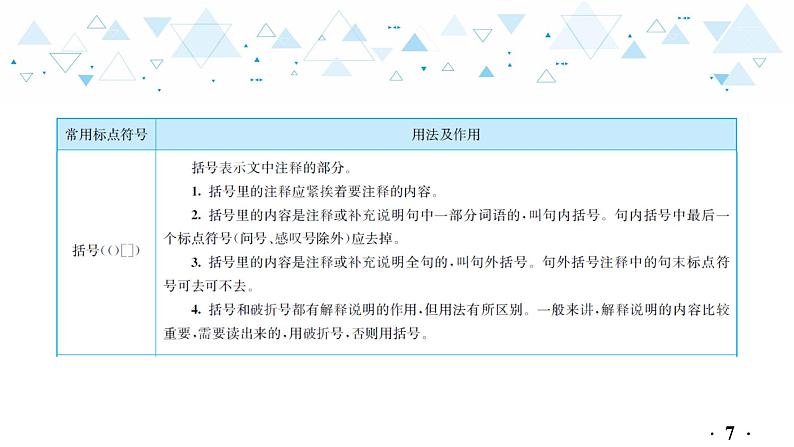 中考总复习语文9.-第一部分 基础知识及运用-标点符号课件第8页