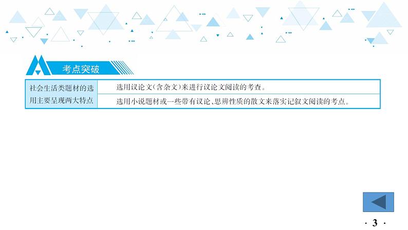 中考总复习语文21.-第三部分 现代文阅读-记叙文阅读-专题三 社会生活 为人处世课件第4页