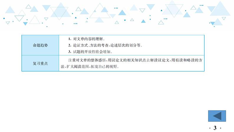中考总复习语文23.-第三部分 现代文阅读-议论文阅读课件第4页
