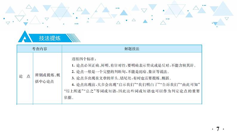 中考总复习语文23.-第三部分 现代文阅读-议论文阅读课件第8页