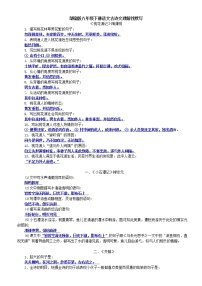 新部編版八年級(jí)下冊(cè)語文古詩文理解性默寫（無答案）