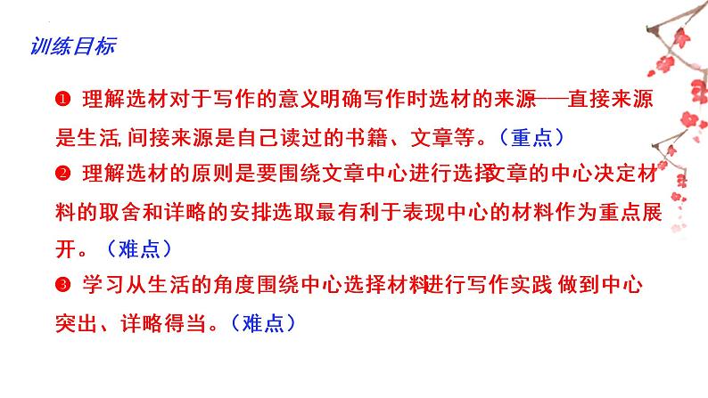 04 第四单元“怎样选材”(训练课件)-2022-2023学年七下语文单元作文课件及满分作文点评第2页