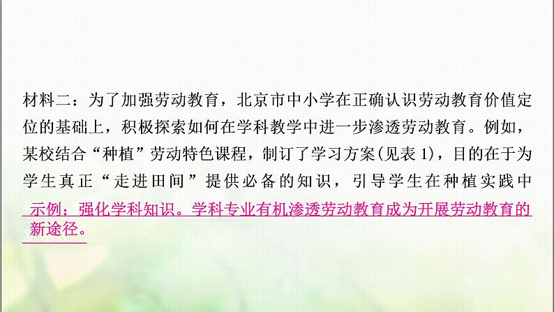中考语文复习新考法引领训练二跨学科学习作业课件第4页