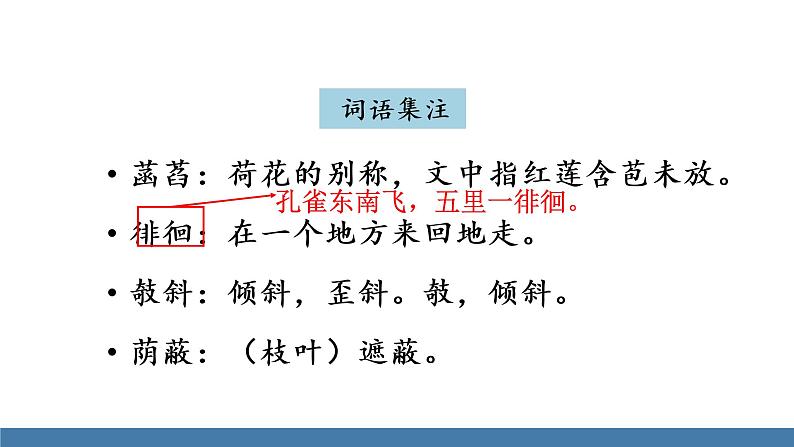 部编版七年级语文上册课件 7 散文诗两首 《荷叶·母亲》第8页