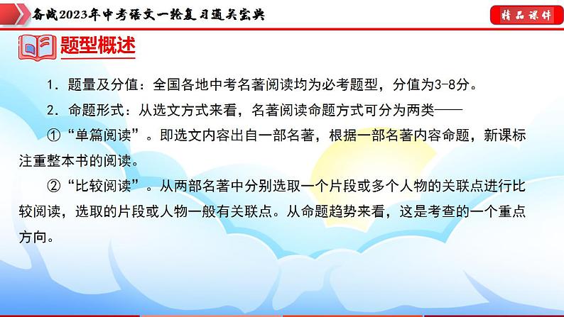 备战2023年中考语文一轮复习通关宝典 专题06:名著导读【课件讲练】第7页
