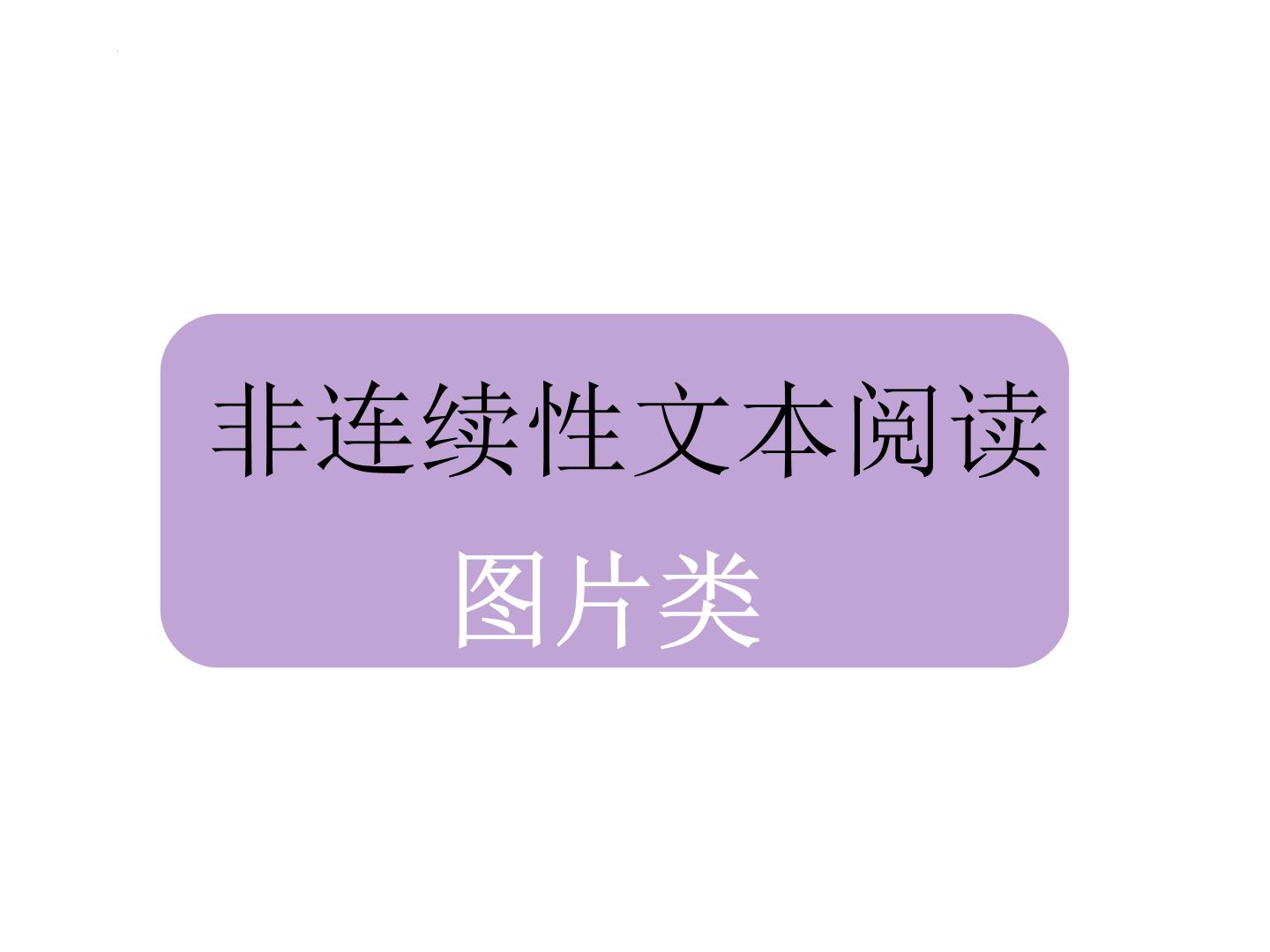 2023年中考语文二轮复习非连续性文本阅读04课件 非连阅读图片类 (含答案)