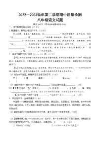 【8语】亳州市涡阳县2022-2023学年八年级下学期期中考试语文试题