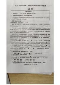 江苏省宿迁市泗阳县2022-2023学年七年级下学期期中学业质量监测语文试题