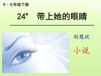 人教部编版七年级下册带上她的眼睛多媒体教学课件ppt