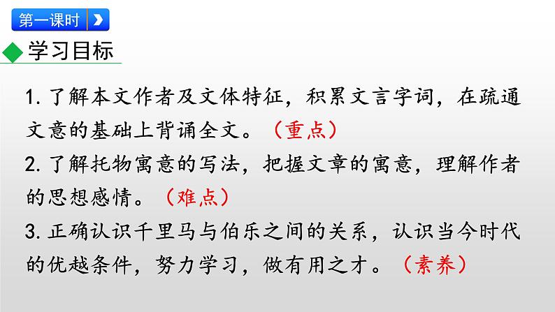 部编版八年级语文下册--23 马说(精品课件)第2页