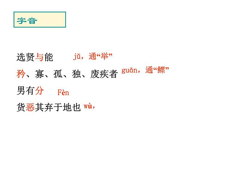 部编版八年级语文下册--22《礼记》二则-大道之行也(课件2)第4页