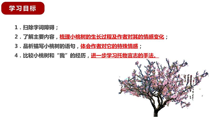 第18课《一棵小桃树》课件2022-2023学年部编版语文七年级下册第3页