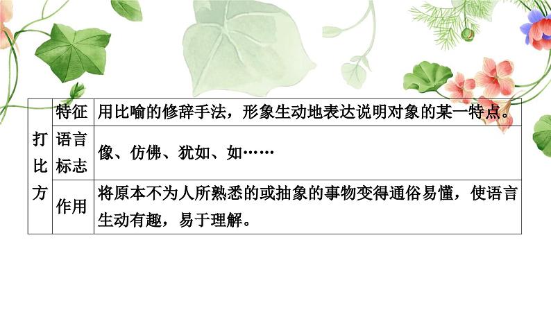 中考语文复习说明文阅读文体知识梳理教学课件06