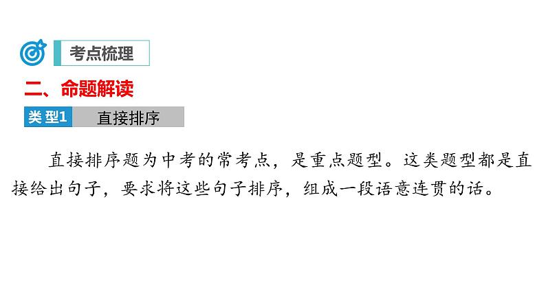 中考语文二轮复习讲练测--专题05 句子的连贯(复习课件)07